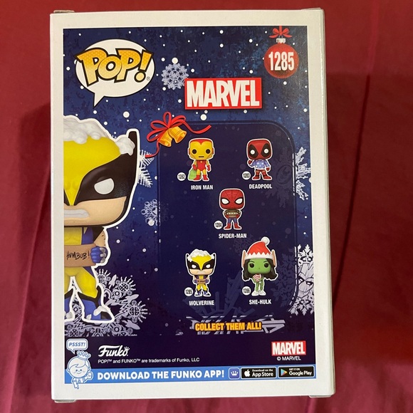 Funko Pop! Marvel Wolverine Bobblehead - Yellow and Blue - Picture 3 of 6
